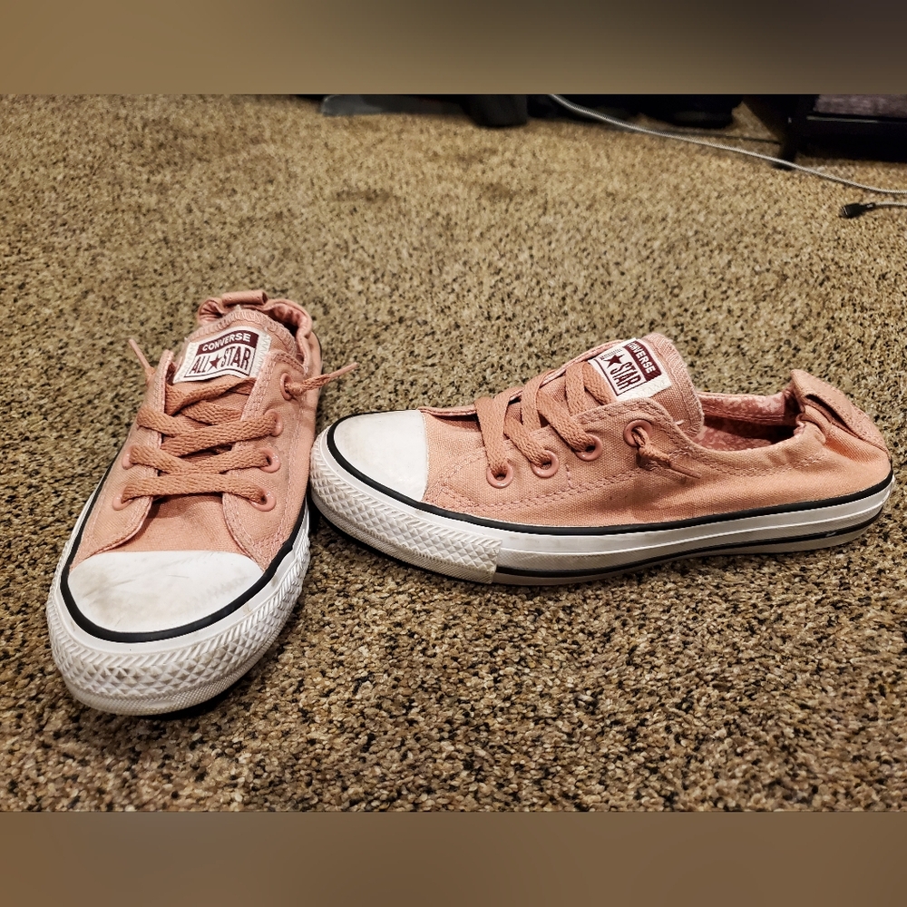Converse All Star Women's Size 8 Pink Slip On Shoes
